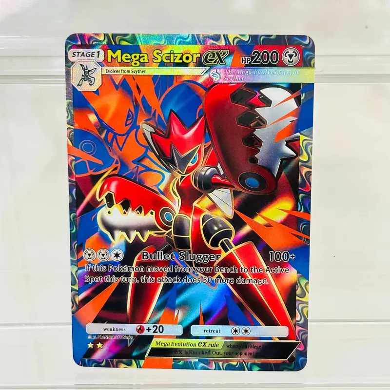 Mimikyu ex English Version Collectible Grade DIY Foil Texture Nice Condition Premium Anime Collection Cards