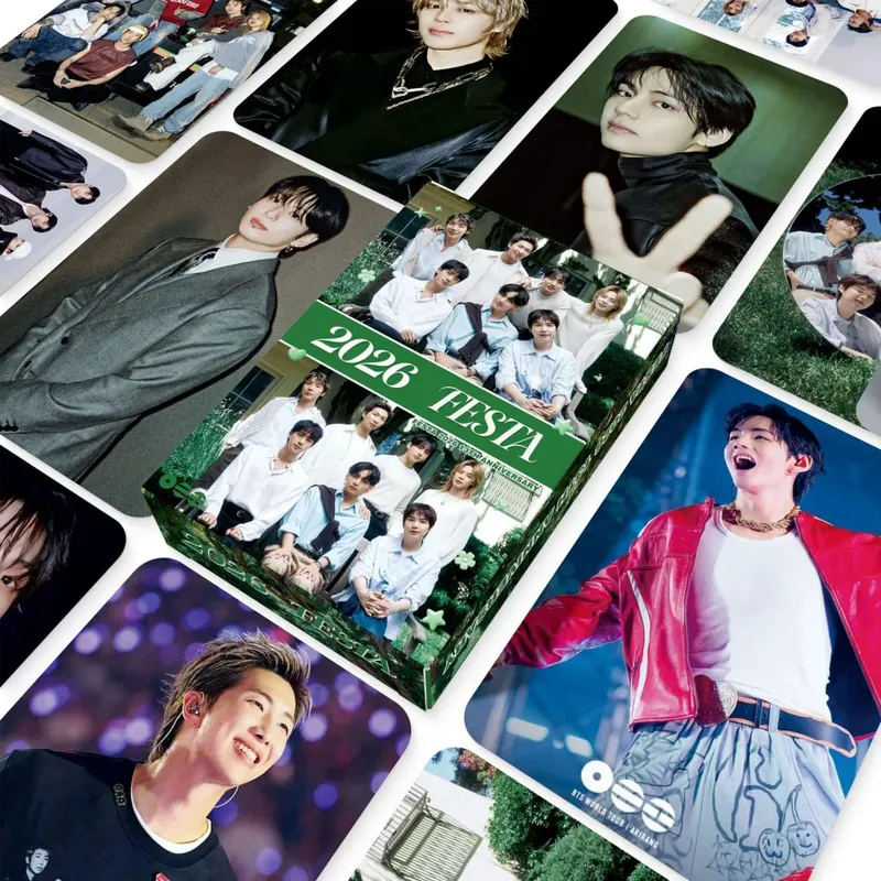 55PCS Single ALbum NORMAL Mini LOMO Card Photocards HD Fans Collection Cards Decorative Present Gifts