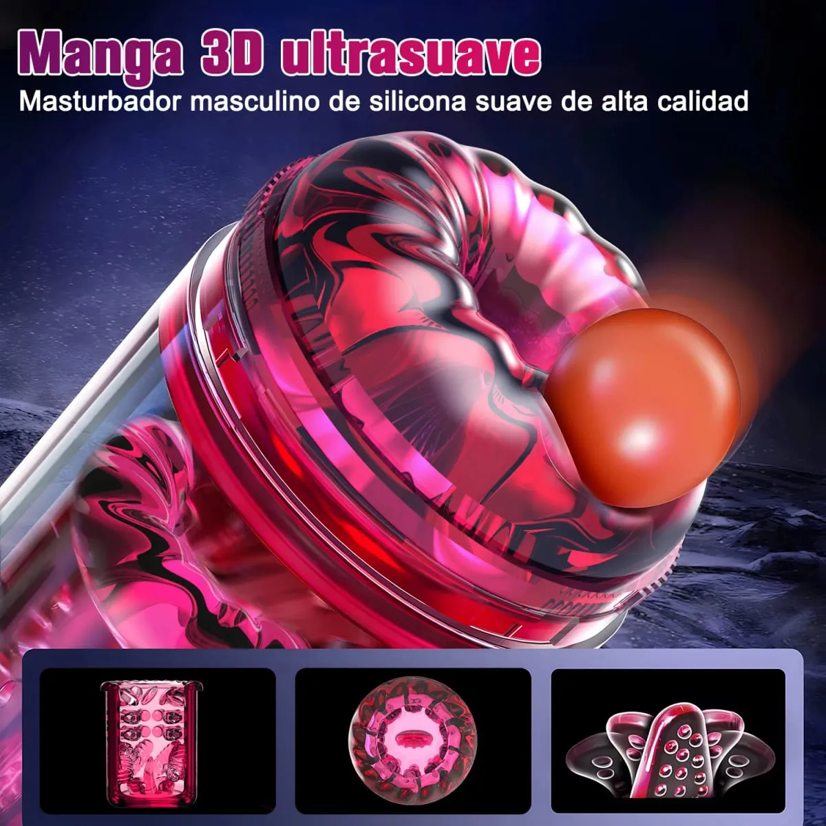 Powerful Male Masturbator Cup Penis Pump Sex Toy Thrusting Rotating Vibrating Sucking Licking Mode Pocket Pussy Adult Sex Toy