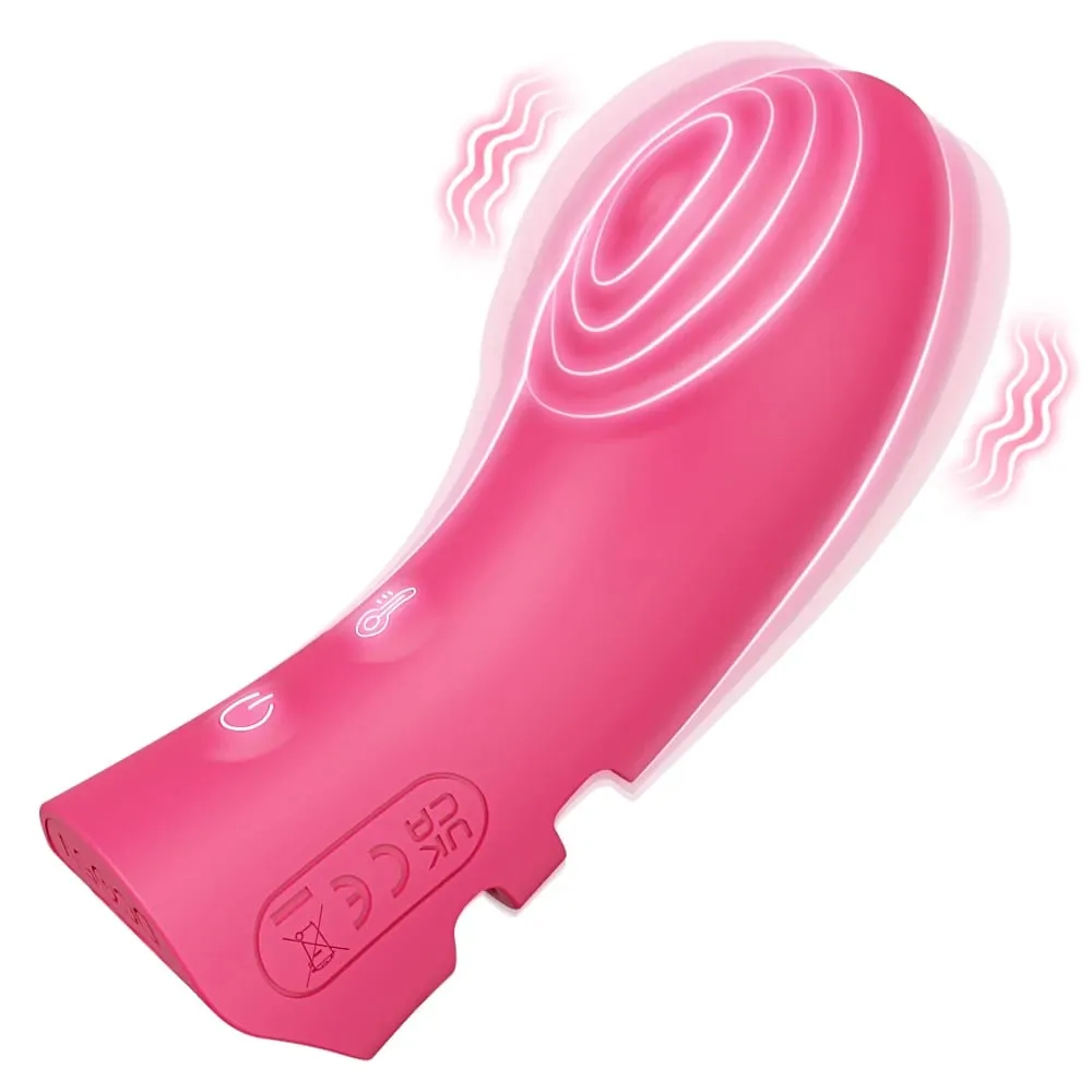 Finger Vibrator for Women Heating Vagina Vibrator Clitoris Nipples Stimulator Female Masturbator Interaction Sex Toy for Couples — image 1