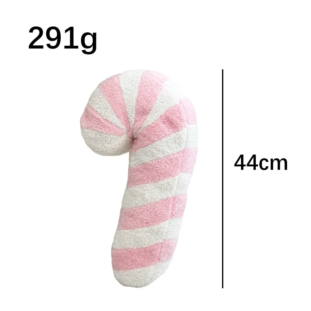 Classic Christmas Series Throw Pillow Candy Lollipop Snowflake Xmas Scepter Balls Doll Soft Sofa Cushion Festival Home Decor — image 11