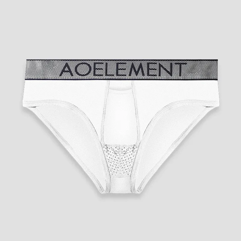 Gun-Shaped Separation Scrotal Support Underwear for Men, Breathable Briefs for Varicocele with U-Shaped Pouch