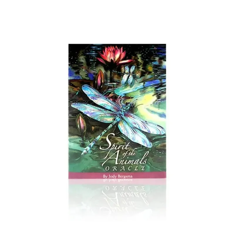 Spirit Of The Animals Oracle Cards A 52 cartas de tarô baralho Edição de Adivinhação Baralho Borad família mulheres festa jogando jogos de mesa