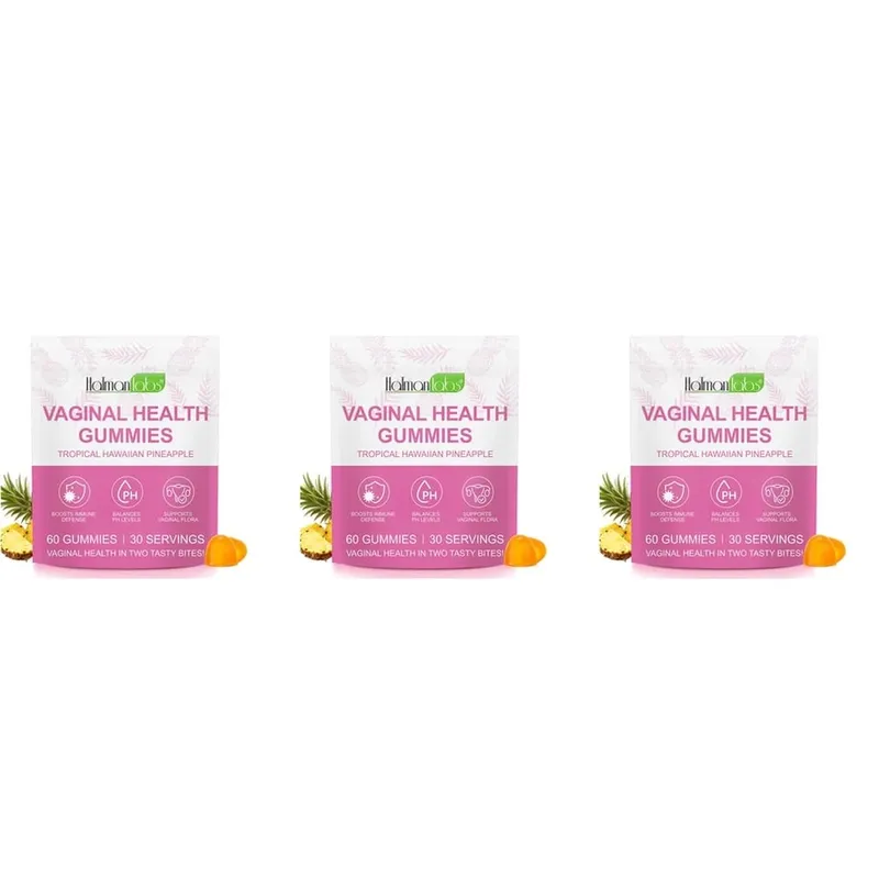 HolmanLabs Vaginal Health Gummies with Vitamin C and Probiotics Supports Vaginal Flora Helps Balance PH Levels 60 Gummies — image 10