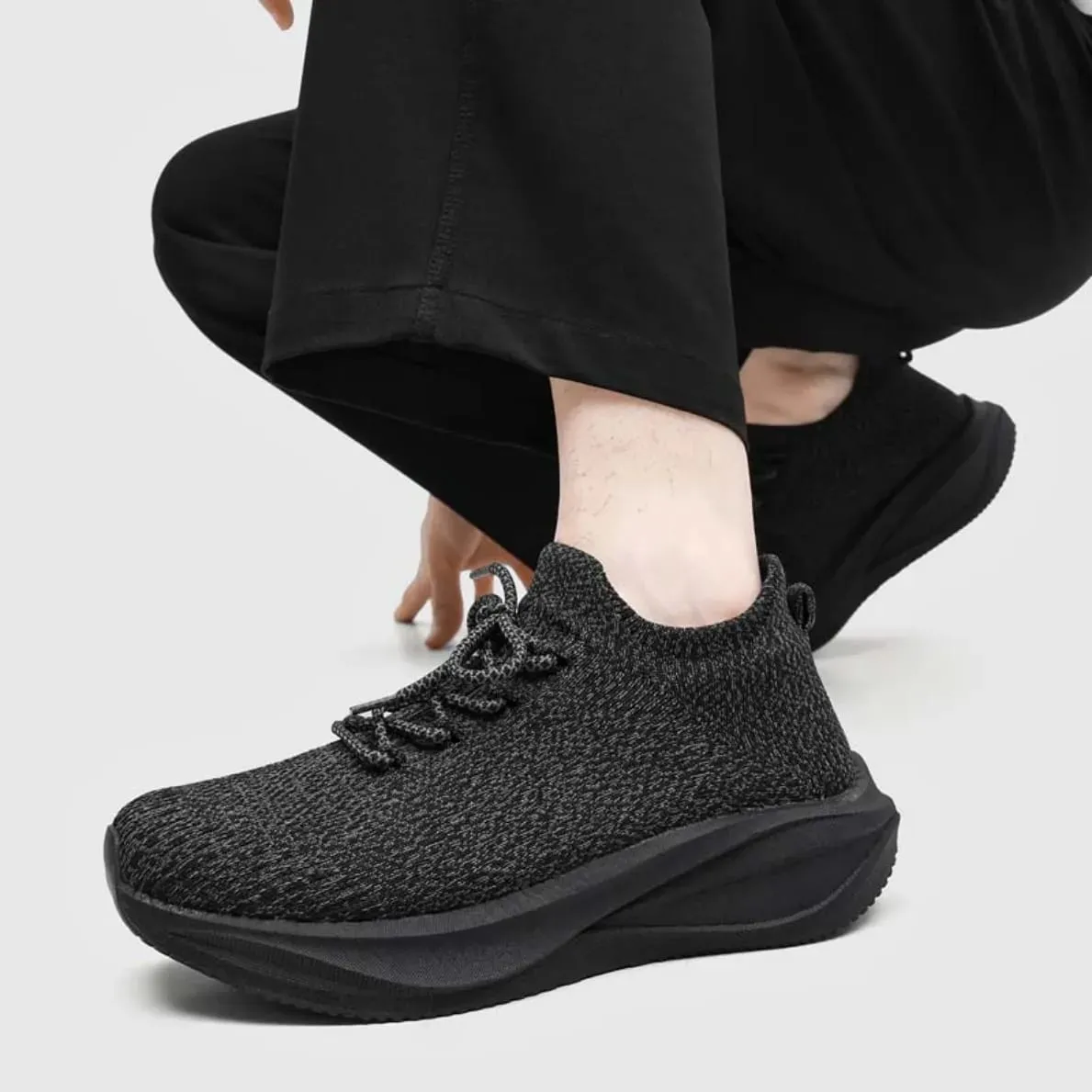 Men Women Summer Mesh Walking Shoes Breathable Lightweight Sock Sneakers Casual Sports Shoes Large Size Couple Style — image 4