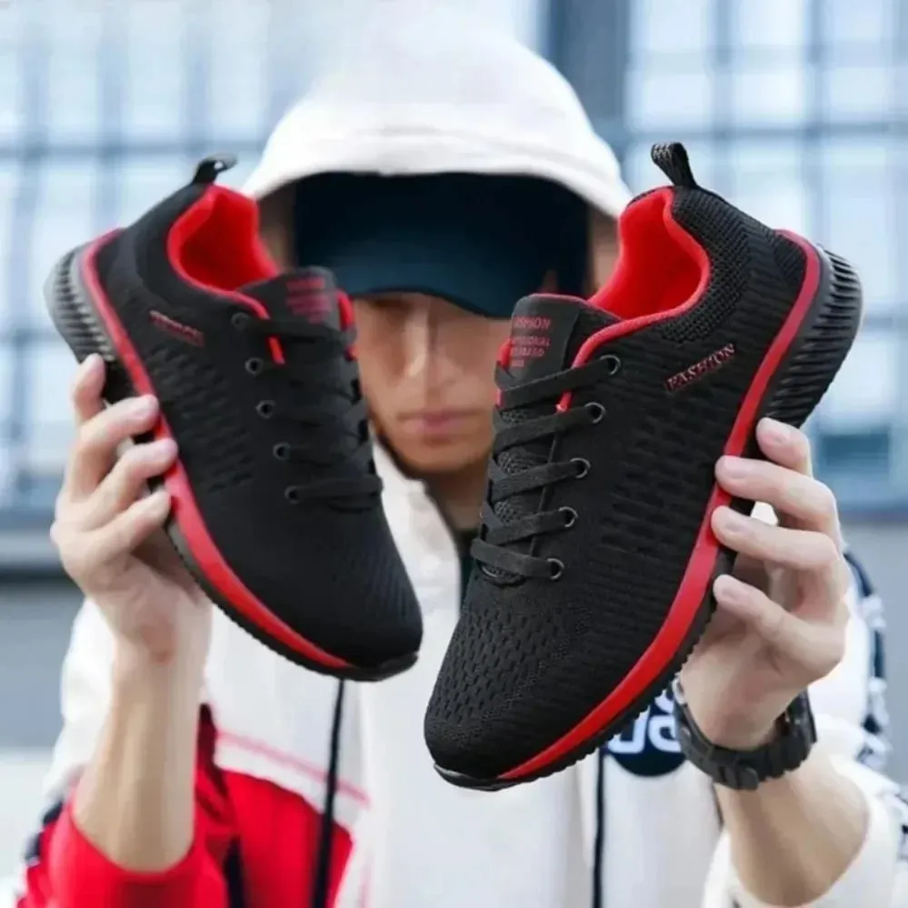 2026 Men Running Walking Knit Shoe Casual Sneakers Breathable Sports Running Athletic Gym Lightweight Outdoor Women Shoes Size — image 4