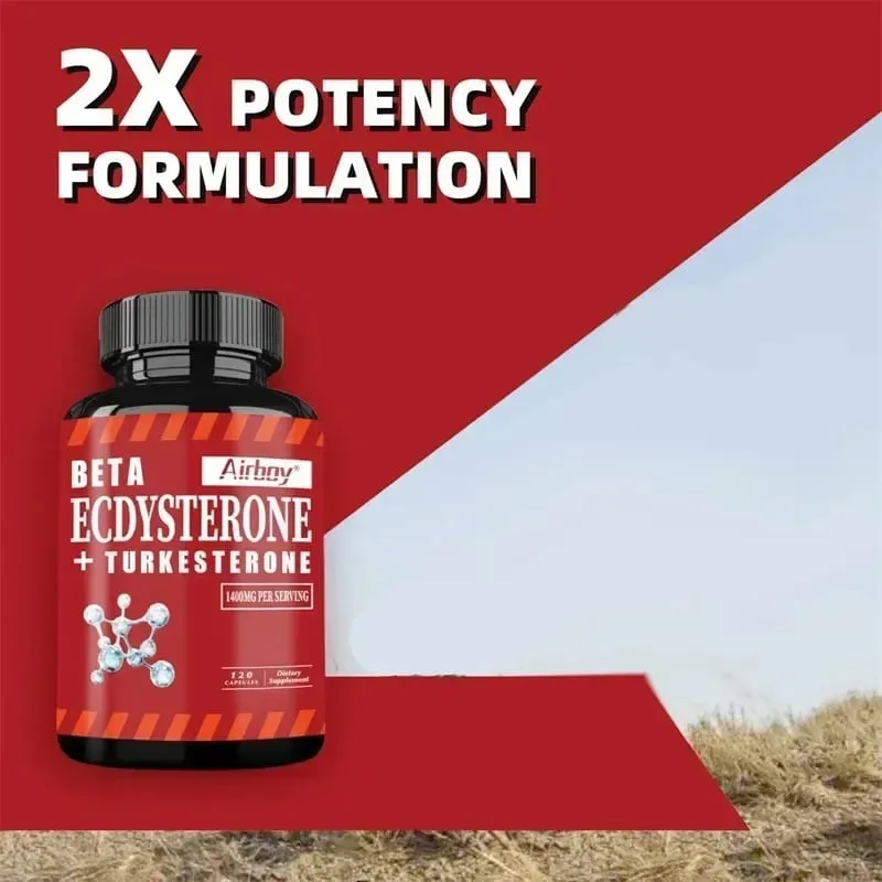 Beta Ecdysterone and Turkesterone - Muscle Mass Increase Anabolic Activity Support Improve Athletic Performance and Strength