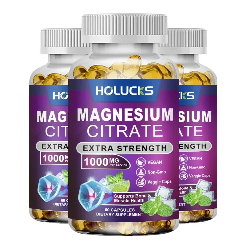 Yimiduk Premium Magnesium Citrate Supplement for Healthy Blood Pressure Bone Density & Overall Wellness Nervous System Vegan — image 8