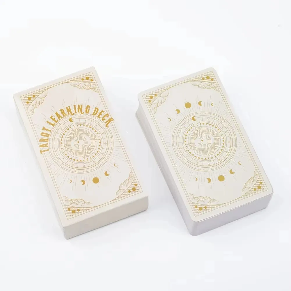 Tarot Learning Deck A 81 Card English Version 10.4*6 CM Mystical Fortune Telling Divination Board Playing Games for Beginners — image 2