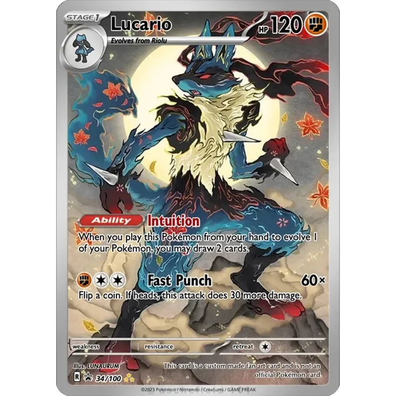 DIY Collection Cards Lucario Secptile Absol Gyarados Self Made Single Card Classic Game Anime Card Gift Toy — image 3