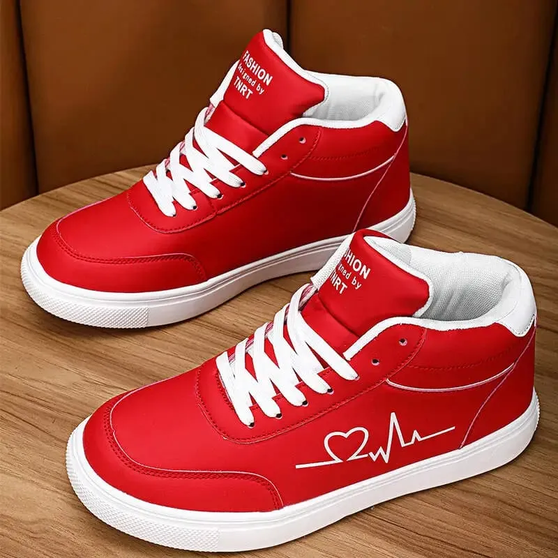 Sneakers Man Vulcanized Sneakers Male Comfortable High Top Shoes Light Men Autumn Spring 2025 Fashion Mens Shoes Vulcanize Shoes