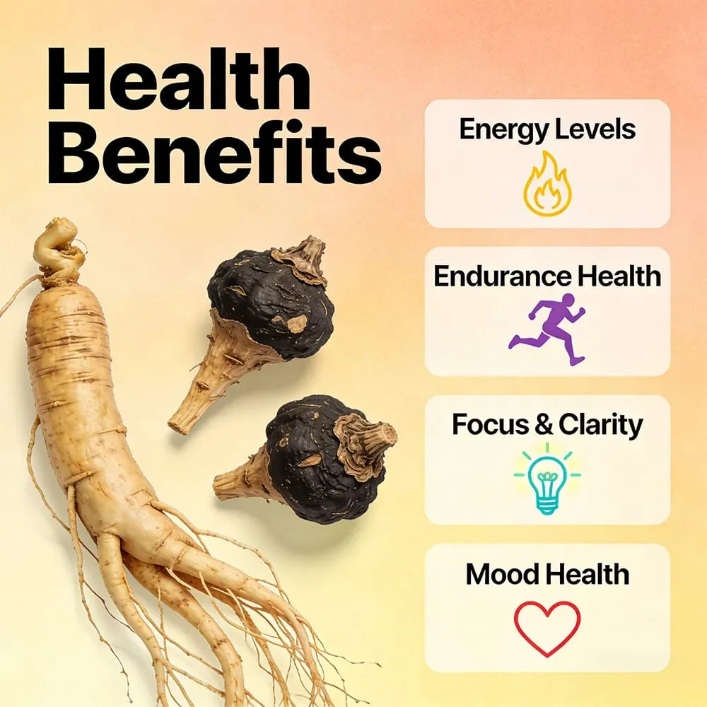 Maca Root Capsules 10000mg with Ginseng Energy Muscle Mood Energy Strength & Men's Health Support Relieve Fatigue