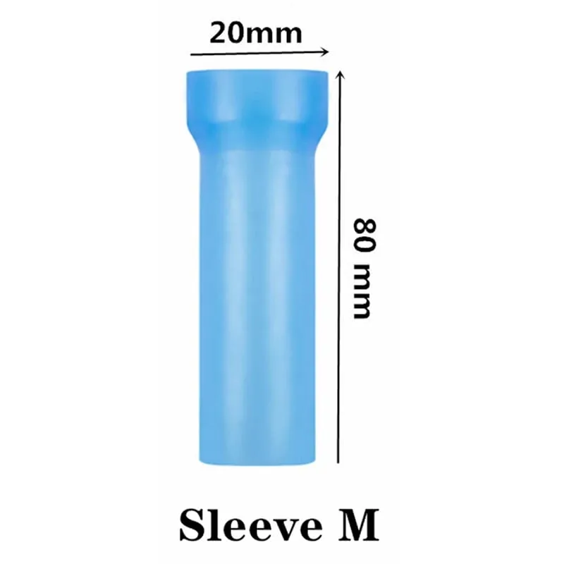 S/M/L Silicone Glans Protector Cap Sex Toys Genital Sleeve Dick Enlargement Extender Stretcher Sleeves For Penis Adult Supplies — image 8