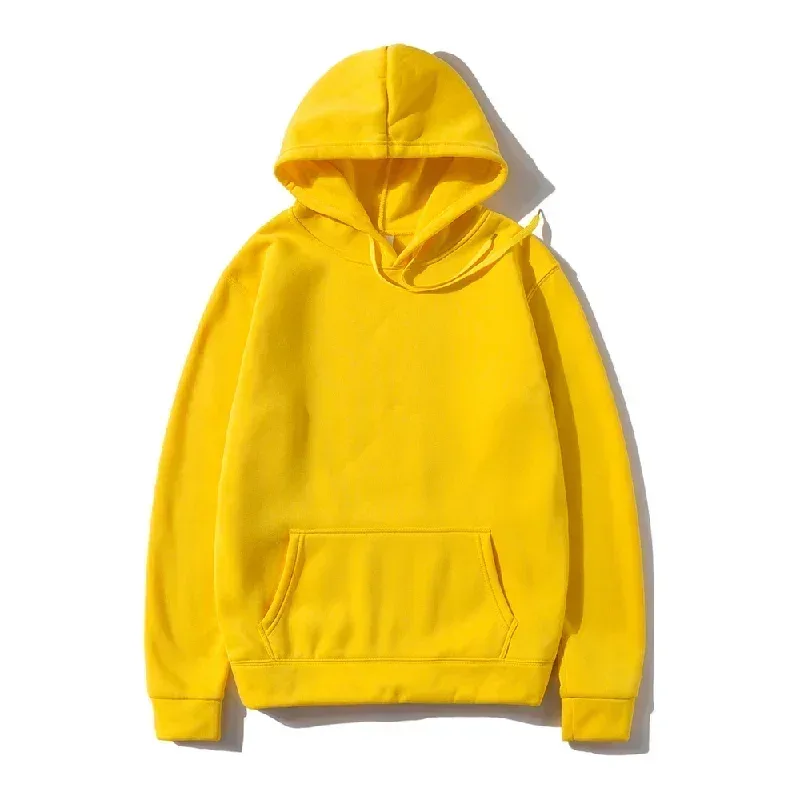 Men's Hoodies Women Pullover Spring Autumn Casual Hoodie Sweatshirts Solid Color Hoodies Oversize Black Sweatshirt For Male — image 21