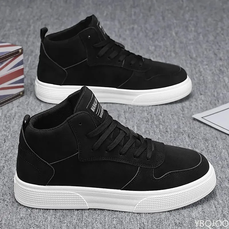 Spring summer new minimalist men's platform shoes fashionable versatile men's sneakers casual comfortable sports shoes