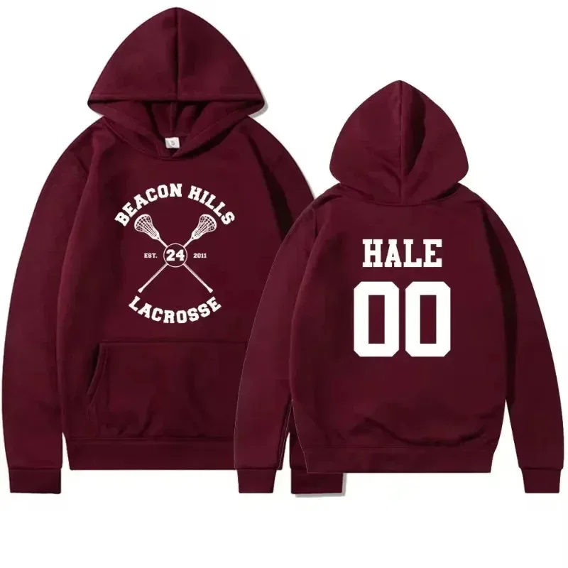 Lighthouse Mountain Stilinski 24 Lahey McCall Hoodie Hip-hop Trend Hooded Sweatshirt Street Style Top — image 8