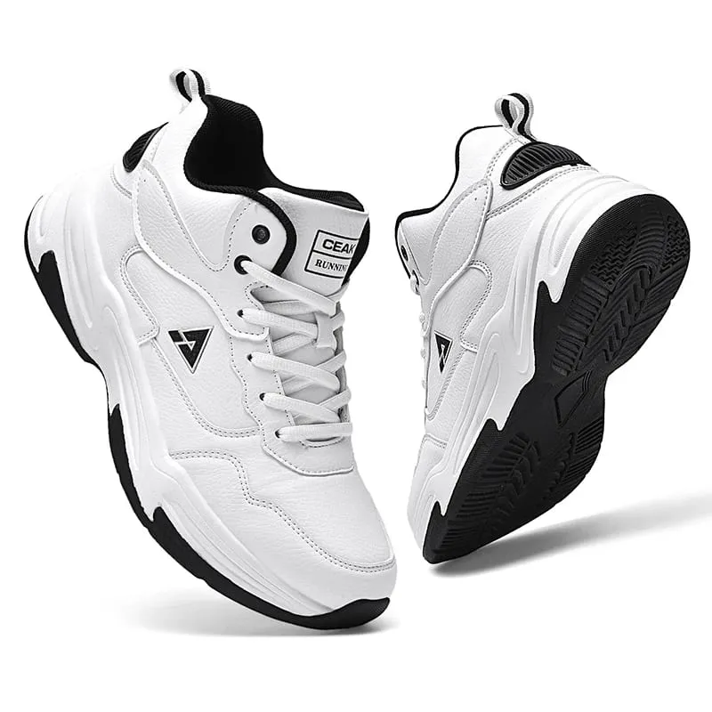 Men's high quality plus size casual sneakers Four seasons soft sole outdoor breathable running shoes students light sports shoes — image 2