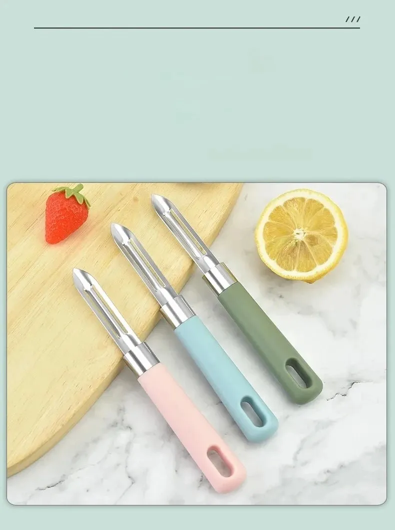 Multifunctional Rotary Vegetable Peeler for Potato Carrot Apple Non Slip Ergonomic Kitchen Tool Fruit Slicer Household Gadget