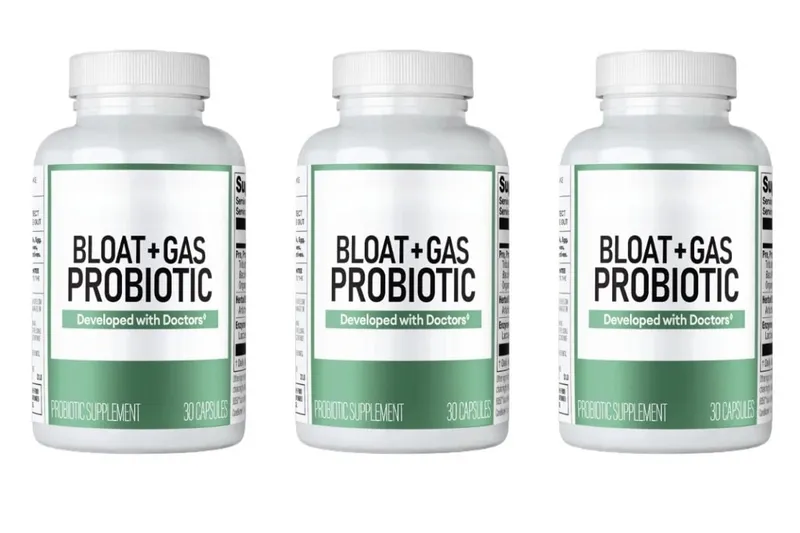 60 Billion Probiotic Capsules with Acacia Fiber Postbiotic Herbal and Enzyme Blend Gut Health Support Gas Relief for Adults 30ct — image 8