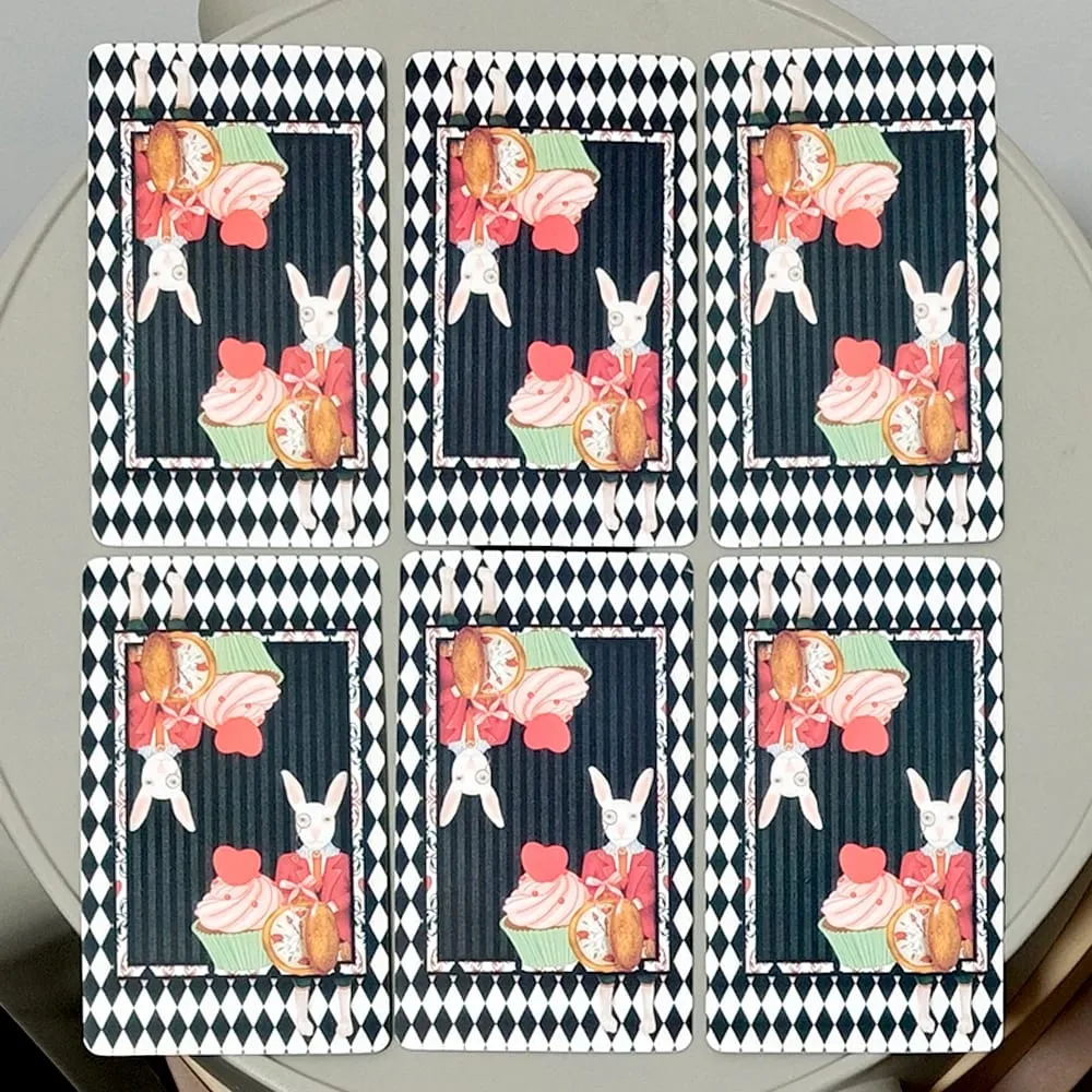 Alice in Tarotland: A Whimsical 78-Card Journey Down The Rabbit Hole – Classic Deck Tarot 10,3*6cm — image 5