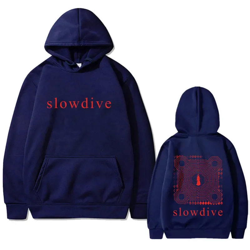Rock Band Slowdive Everything Is Alive Print Hoodie Tour 90s Classic Vintage Men Women Oversized Streetwear Male Casual Hoodies — image 11