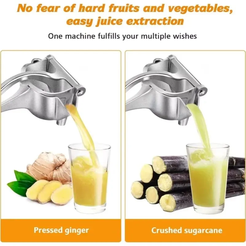 Manual Juicer Fruit Juice Squeezer Detachable Heavy Duty Citrus Squeezer Extractor Tool Premium Quality Metal Alloy Squeezer — image 5