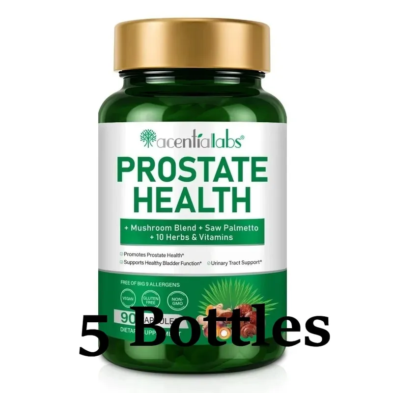 Prostate Health Capsules with Saw Palmetto 2000mg 90 Count Supports Healthy Prostate Function Urinary Flow Urinary Tract Comfort — image 11