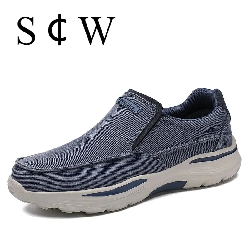 Men's Lightweight Canvas Loafers for Outdoor Hiking Camping Casual Sports Running Jogging Shoes Size 39-48 — image 2