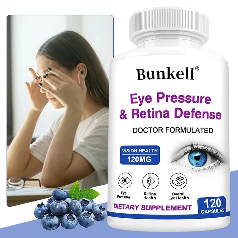 Bilberry Extra Strength Vaccinium Myrtillus Promotes Eye Health and Supports Healthy Vision - Non GMO 120 Vegetarian Capsules
