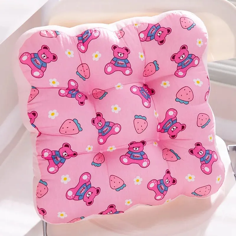 40cm Animal Paradise Car Cute Dinosaur Bear Panda Cushion Cartoon Stuffed Plushies Throw Pillow Car Chair Seat Mats Home Gifts