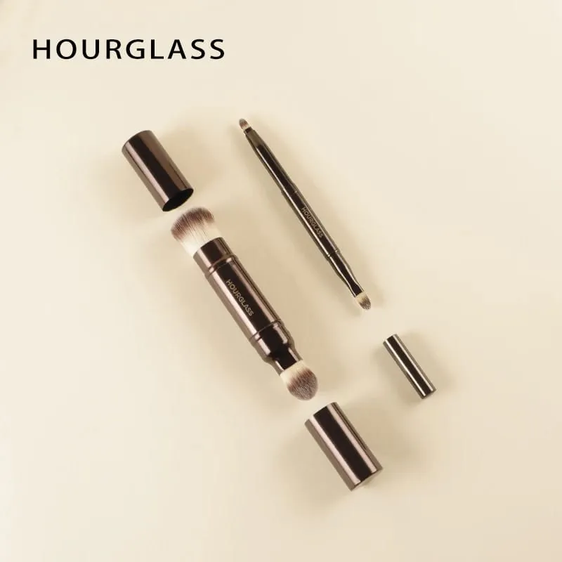 Hourglass Makeup Brush All Kinds Eyeshadow Foundation Concealer Powder Bronzer Blusher Eyeliner Retractable Professional Brushes