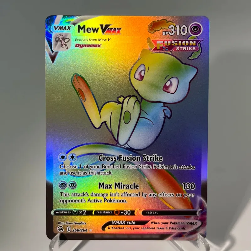 Pokémon GO PKM Cards PTCG6-E GX Rainbow Mewtwo V Dragonite VSTAR Rare Collection Battle Toys Gifts for Hobbies — image 31