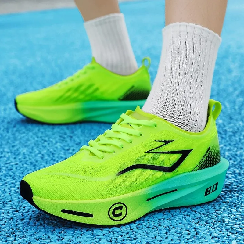 Marathon Running Shoes Men Carbon Board Speciality Sports Breathable Men's Comfortable Athletic Sneakers Casual Walking Shoes — image 5