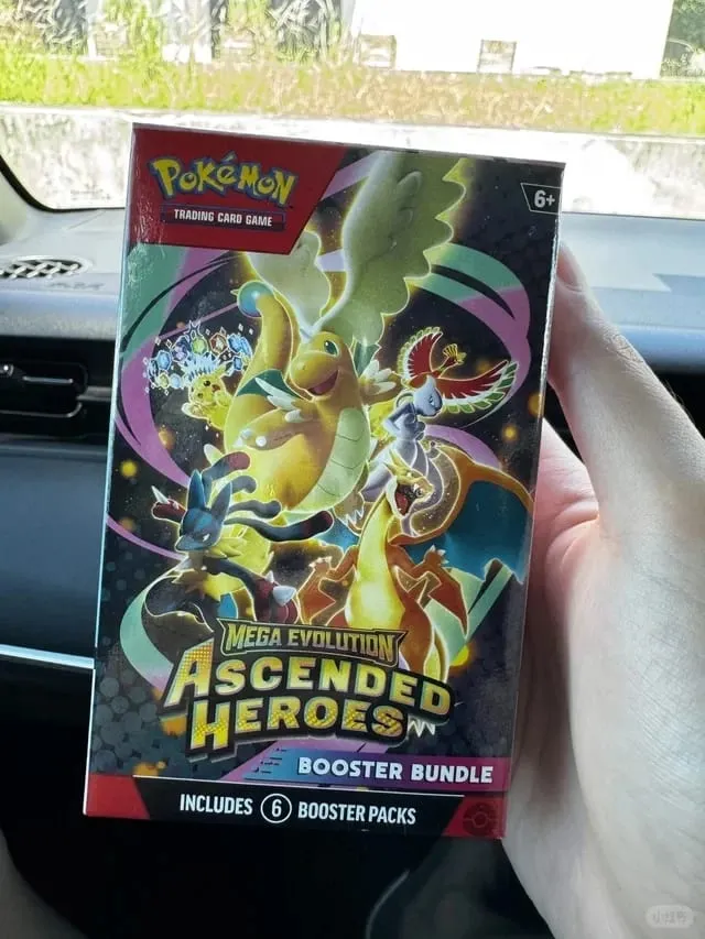 Trading Poke Cards Ascended Heroes Mega Evolution Sword Shield Series 72 Shiny Collectible Booster Bundle Booster Packs Gift — image 3