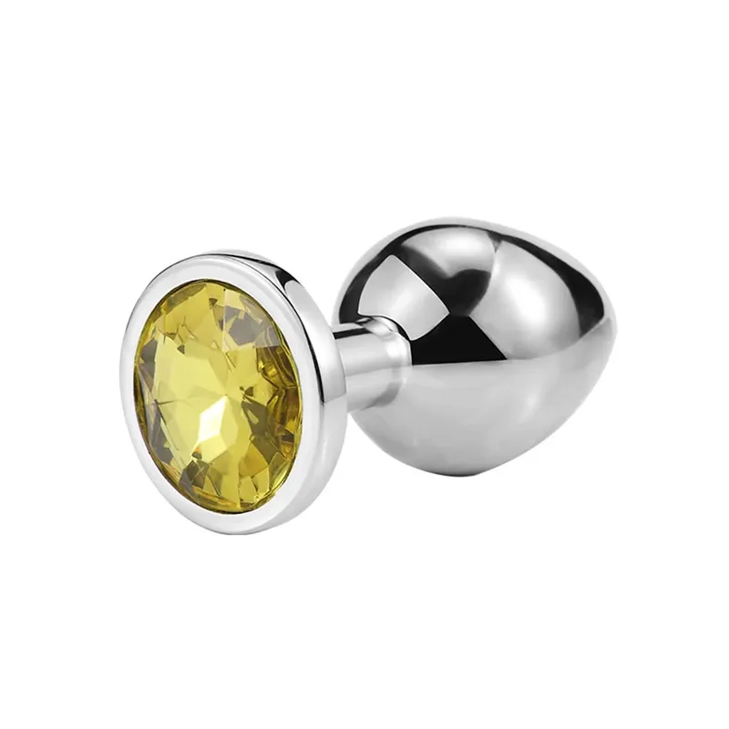 Stainless Steel Anal Plug Butt Plug With Jewelry Colorful Crystal Anus Plug Adults Sex Toys for Men Women Gay Adult Game Sex Toy — image 33