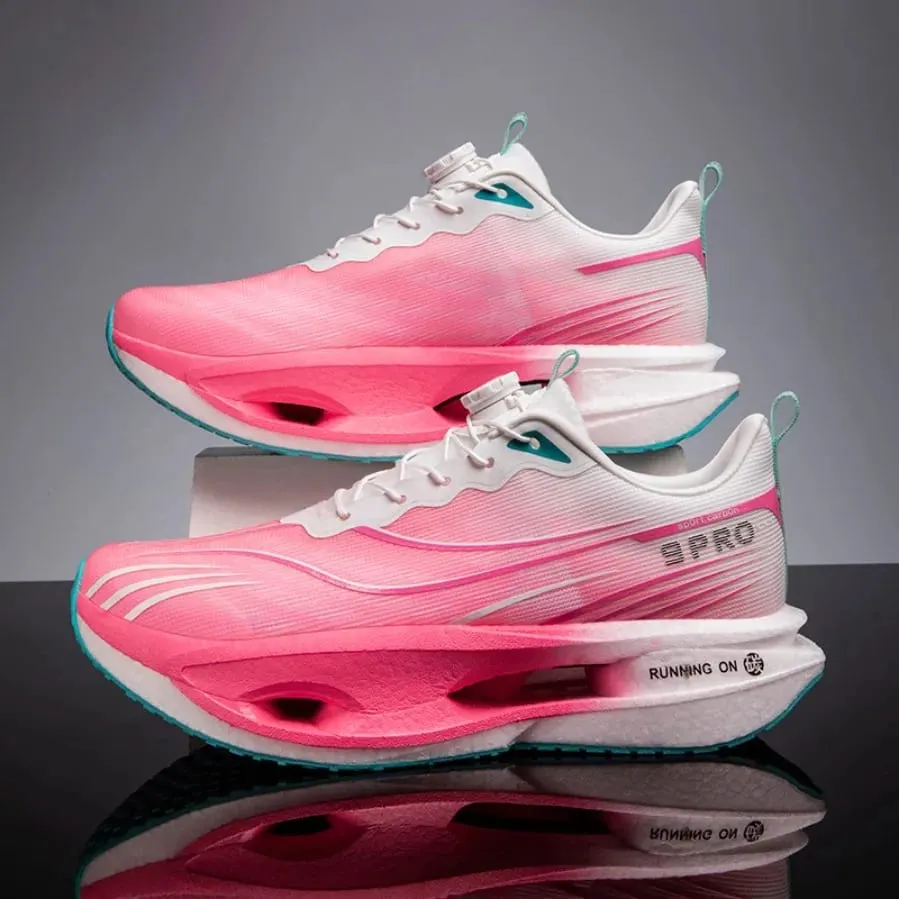 2026 Running Shoes Carbon Board Marathon Men Sports Breathable Lightweight Women's Comfortable Athletic Nonskid Casual Sneakers — image 6