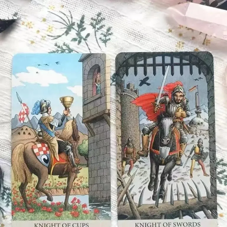 78 μεγαλύτερες ονειρεμένες κάρτες με οδηγό Rider Waite Style Tarot Deck για αρχάριους Μαντικό Επιτραπέζιο παιχνίδι Oracle Fortune Telling — image 5