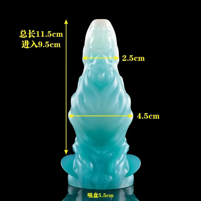 12 Zodiac Signs Series Alien-shaped Penis Realistic Dildo Vaginal Anal G-spot Stimulator with Suction Cup Orgasm Adult Sex Toys