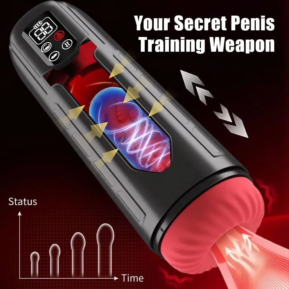 9Mode Sucking Thrusting Vibrator Male Masturbator Automatic Heating Sex Machine Pocket Pussy Dildo Adult Sex Toys for Men — image 4
