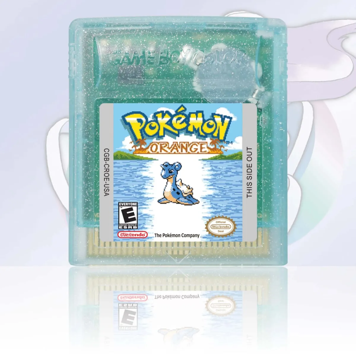 Pokemon Crystal Clear/Orange/Prism/Polished Series GBC Game Cartridge 16 Bit Video Game Console Card High Quality GBC Video Game
