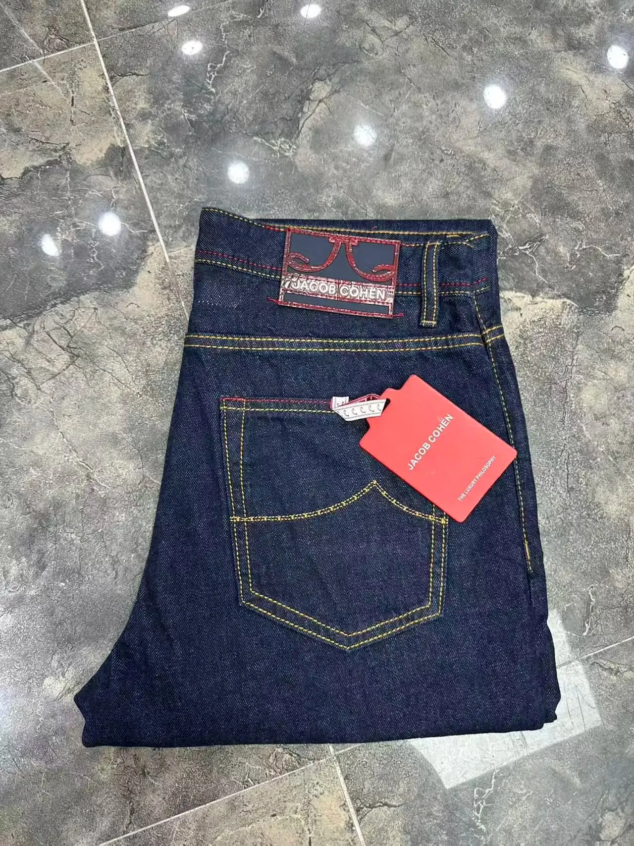 Jeans Thick Cotton Men 2026 Autumn Winter new elasticity comfortable fashion quality straight Big size 29-40 long Pants