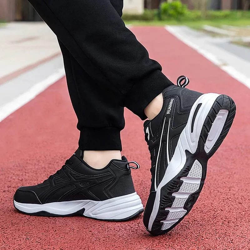 Men's classic retro casual sports shoes Four seasons soft-sole waterproof outdoor youth running shoes breathable light sneakers — image 6