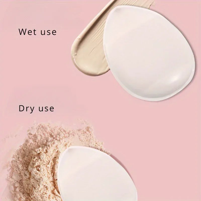 2PCS Mini Silicone Fingertips-Reusable Fragrance-Free Makeup Brushes for Foundation Concealer and Powder Make Up Accessories
