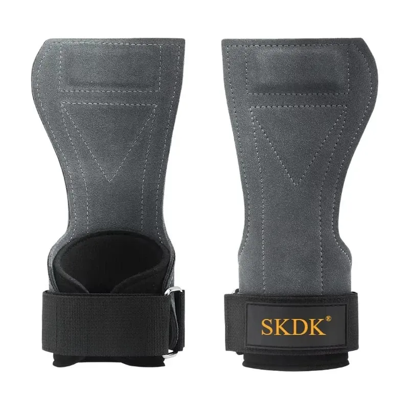 Anti-Slip Gym Gloves Palm Guards Wrist Straps Protector Weightlifting Workout Gloves Anti-callus Grip Fitness Training Equipment