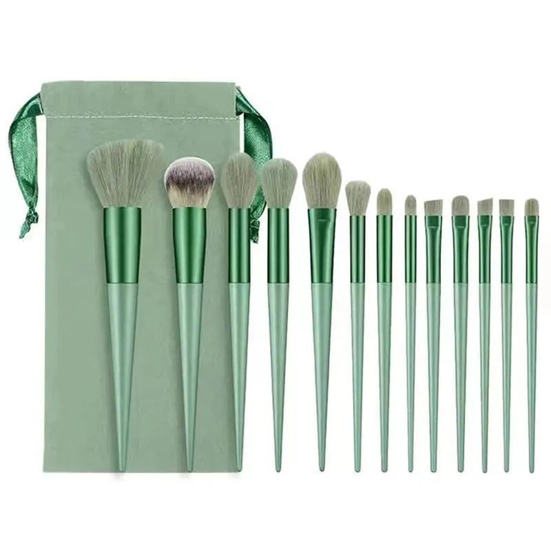 8/13PcsMakeup Brush Set Fluffy Professiona Cosmetic Foundation Powder Eyeshadow Kabuki Make Up Brush Beauty Tool Makeup.