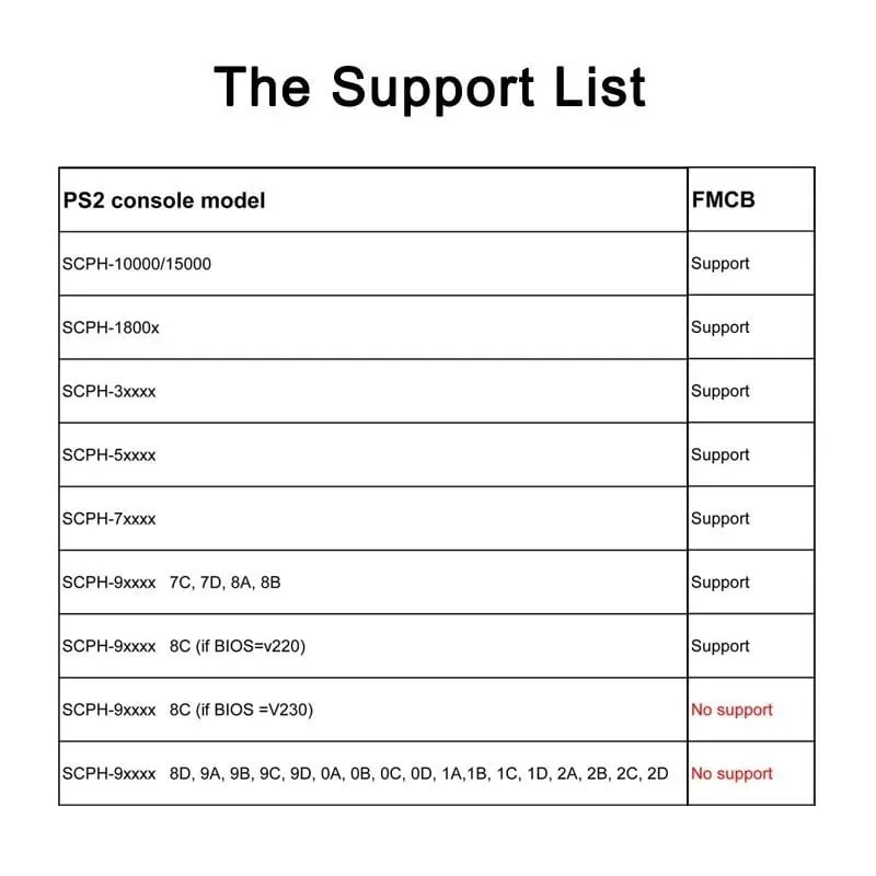 免費 McBoot 記憶卡適用於索尼 PS2/PS2 Slim 主機適用於 Playstation 2 8MB/16MB/32MB/64MB OPL MC 啟動適用於 PS2 配件 — image 5