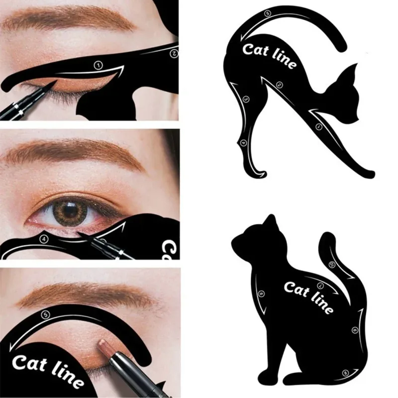 1 Pcs Long-Lasting Eye Liner Pencil - Waterproof Smudge-Proof Black/Brown Cosmetic Smooth Liquid Eyeliner for Beauty Makeup