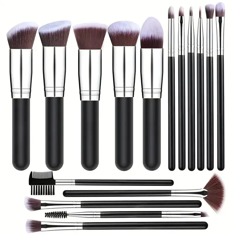Professional Makeup Brushes Set 14/16Pcs Soft Fluffy Contour Sculpting Brush Powder Blush Blending Cosmetic Face Beauty Tools — image 13