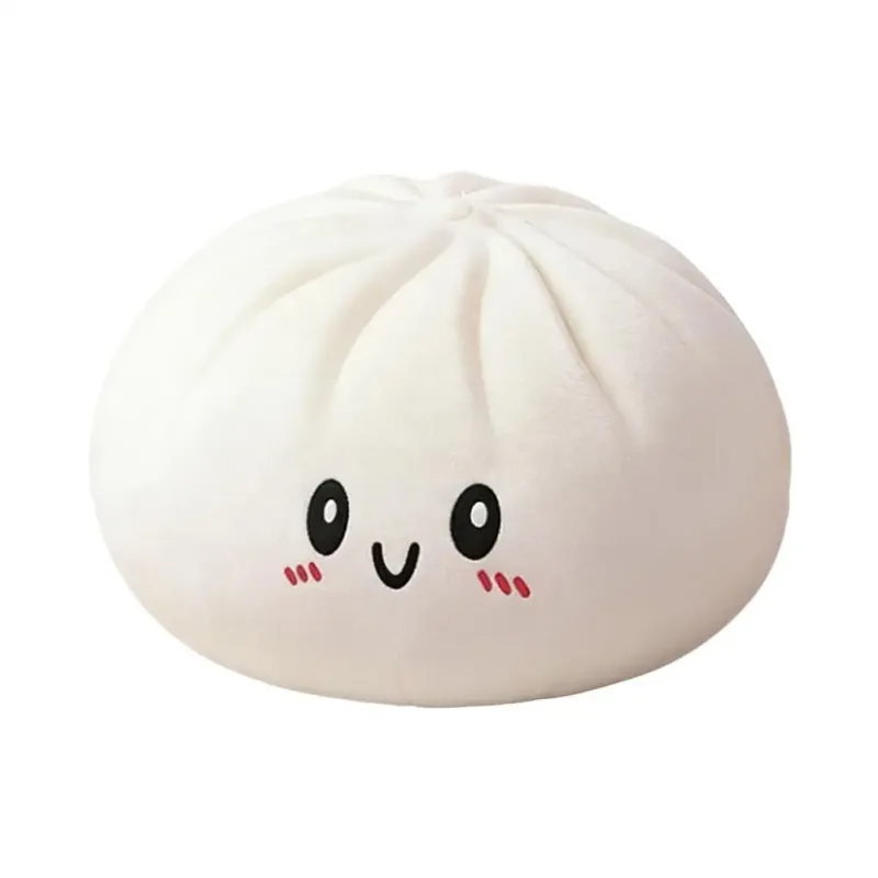 Malaking Dumpling Squishy Plush Toy Soft PET Stuffed Hug Pillow Adorable Steamer Design Home Dekorasyon Stress Relief Toy para sa mga Bata