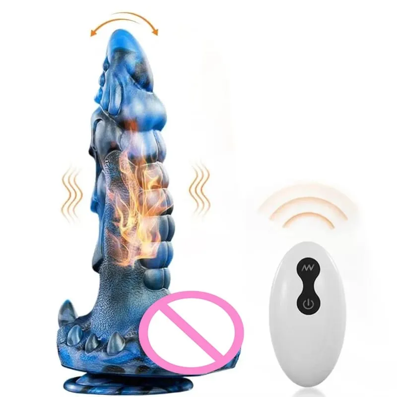 Big Thrusting Dildo Sex Toys Vibrator Remote Control 8 Thrusting Vibration Monster Dildos Vagina Anal G Spot Massager for Couple — image 8